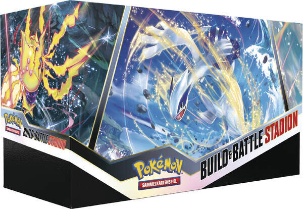 Pokemon silberne Sturmwinde Build & Battle Stadium Box deutsch