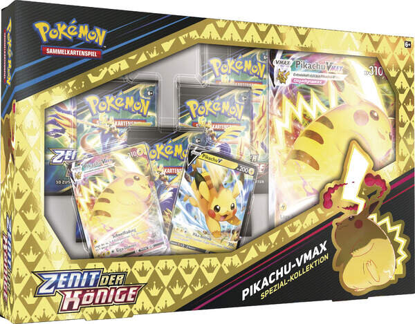 Pokémon SWSH12.5 VMAX Box Pikachu spezial Kollektion deutsch