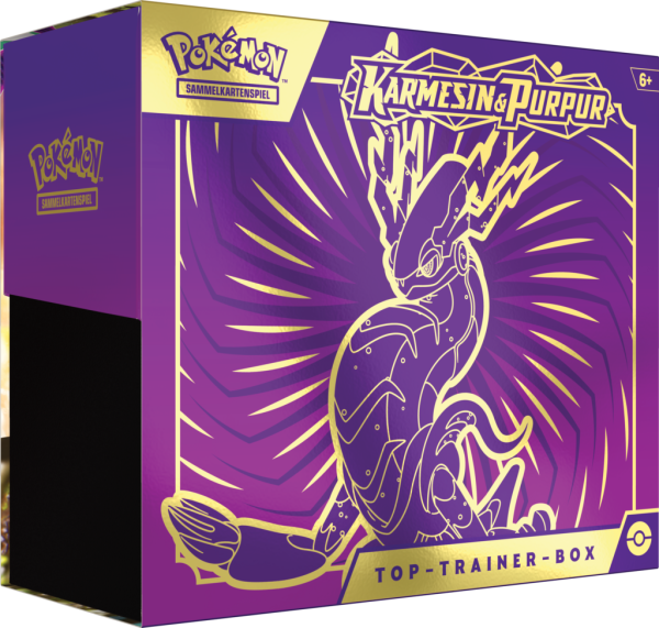 Pokémon: Karmesin & Purpur Top Trainer Box Miraidon (deutsch) Vorverkauf