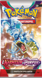 Pokémon Karmesin & Purpur 1x Booster deutsch Vorverkauf