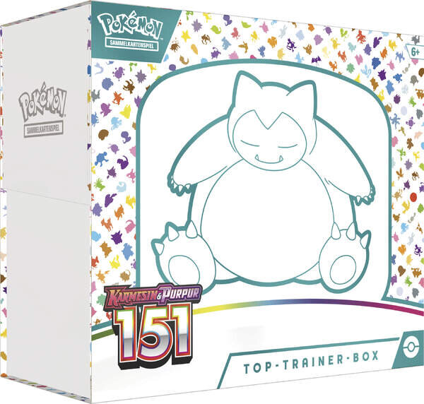 Pokémon: Karmesin & Purpur 151 – Top Trainer Box deutsch