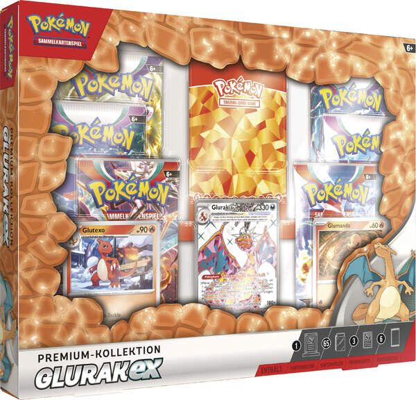 Pokémon EX Premium Kollektion Glurak ex deutsch