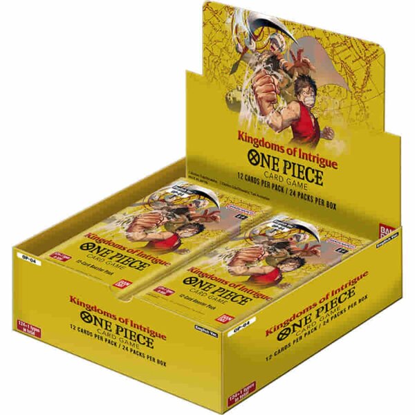 One Piece Card Game - Kingdoms of Intrigue Booster Box OP-04 Englisch