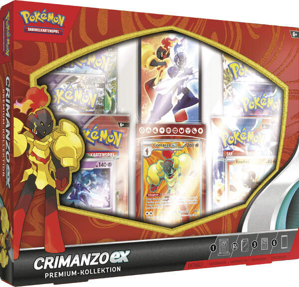 Pokémon Premium-Kollektion April 2024 Crimanzo-ex deutsch