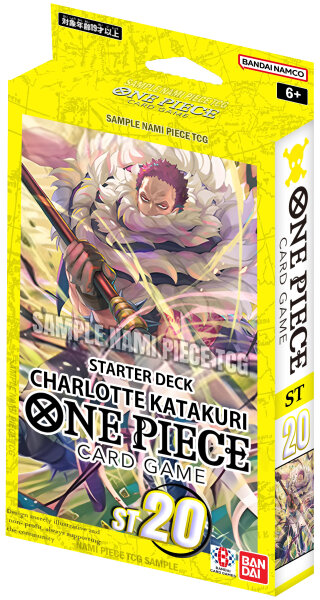One Piece Card Game Yellow Charlotte Katakuri ST-20 Starter Deck Englisch Vorverkauf